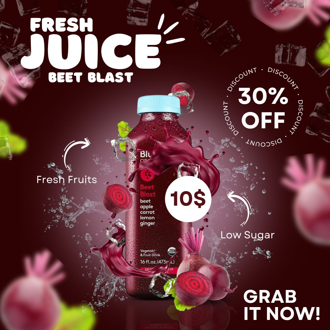 Juice Ad Poster