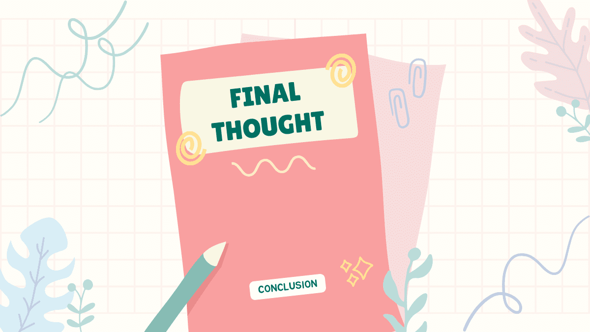 Final Thought