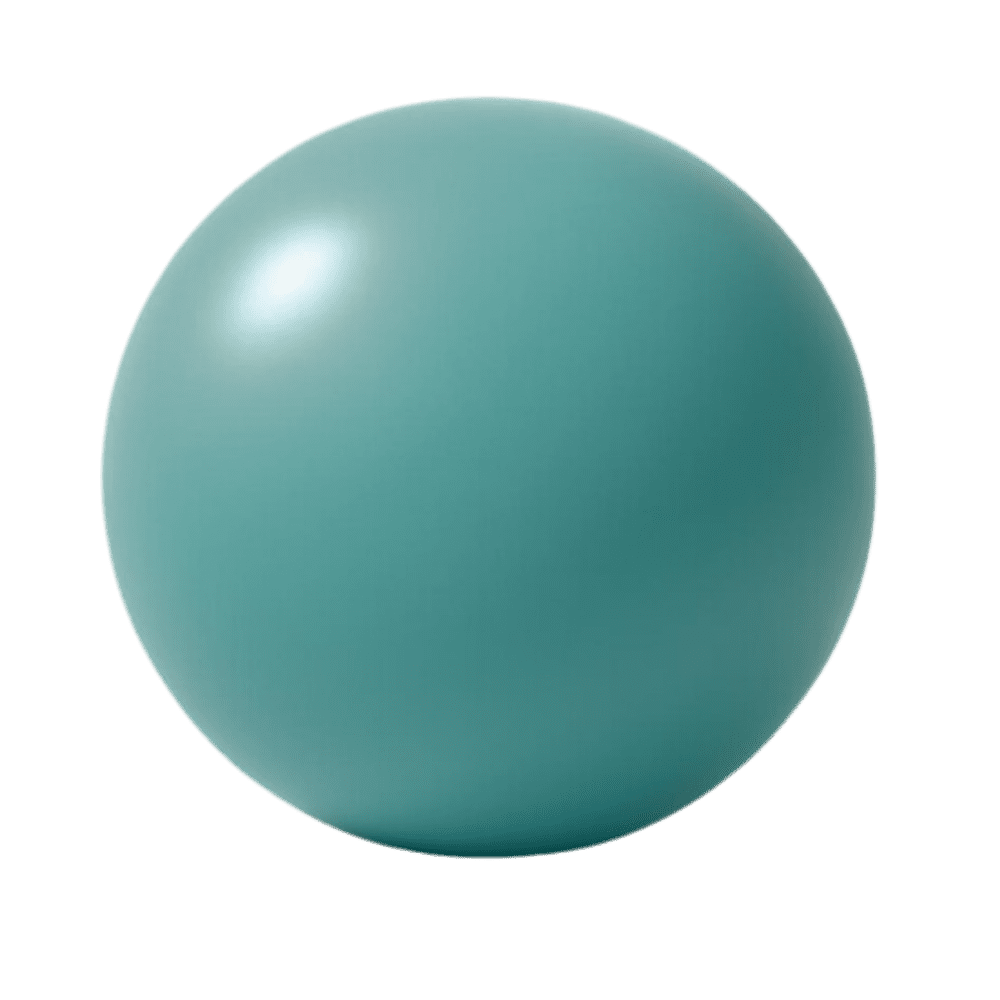 3D Green Ball